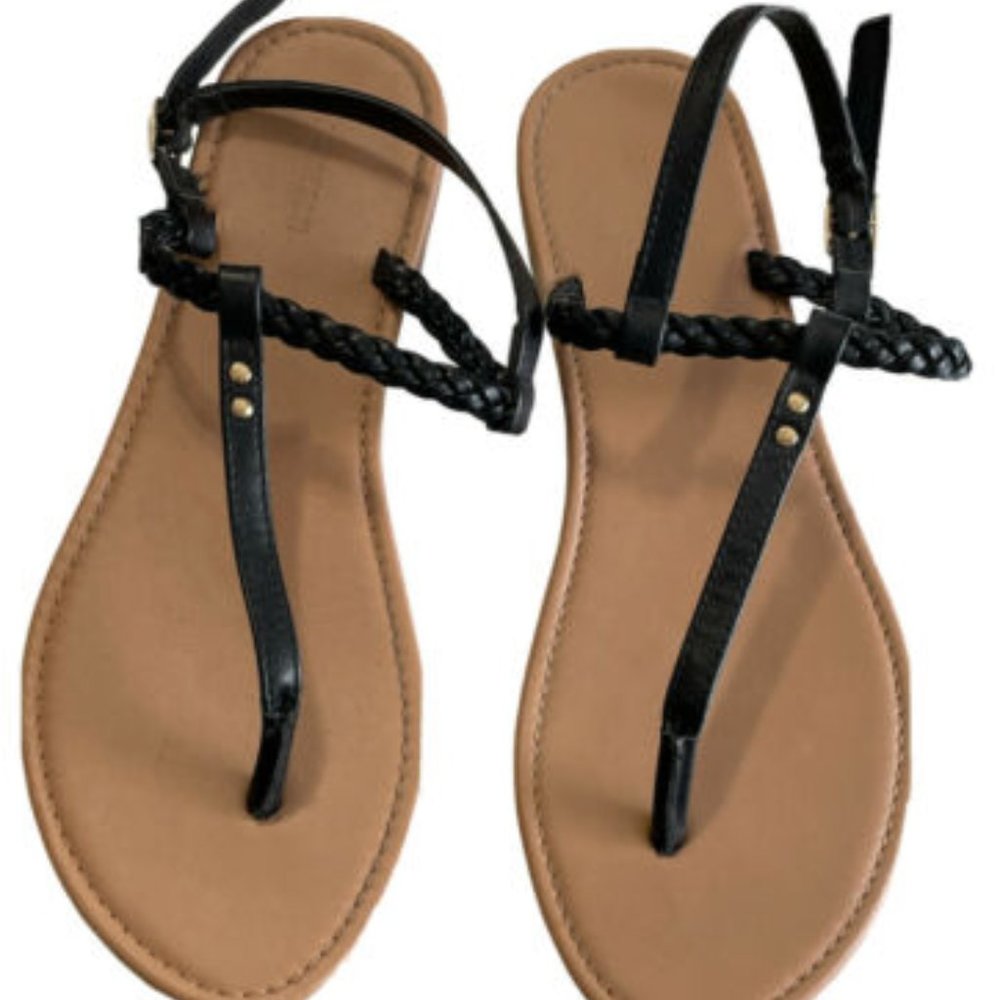 Forever 21 Braided Sandals Size 7